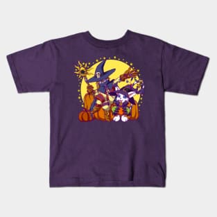 Gatomon and Wizardmon Kids T-Shirt
